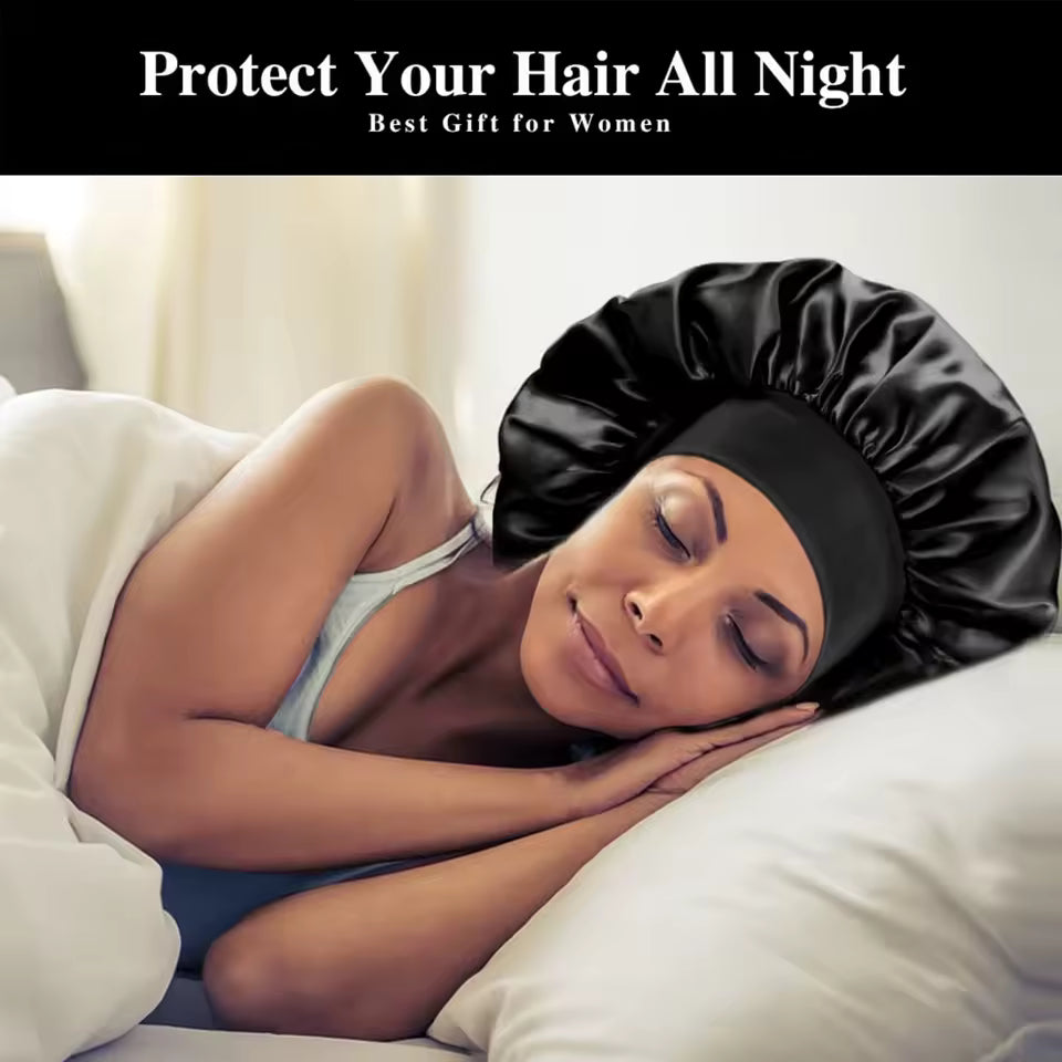 Satin Silk Hair Bonnet for Sleeping